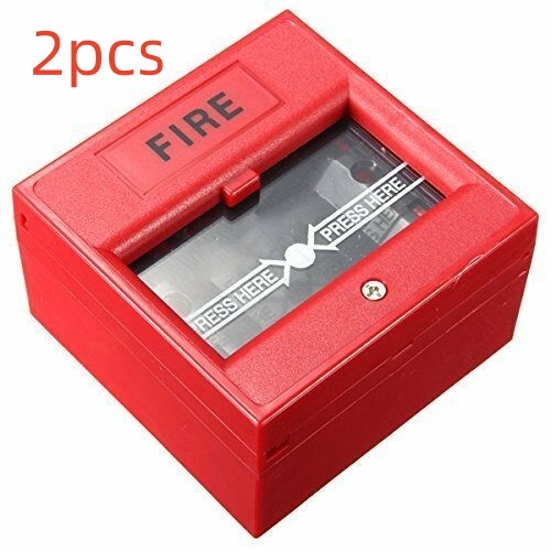 Wired Security Button Hand Breaking Glass Emergency Fire Alarm - Image 6